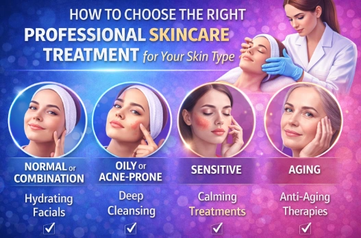 How to Choose the Right Professional Skincare Treatment for Your Skin Type