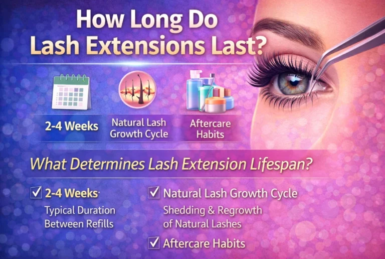 How Long Do Lash Extensions Last?