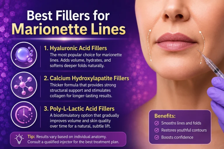 Best Fillers for Marionette Lines