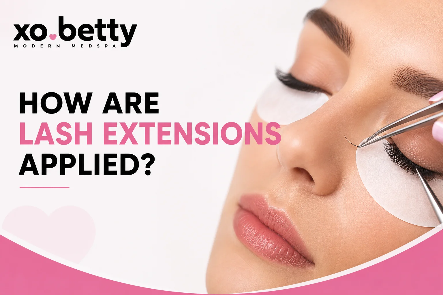 How Are Lash Extensions Applied