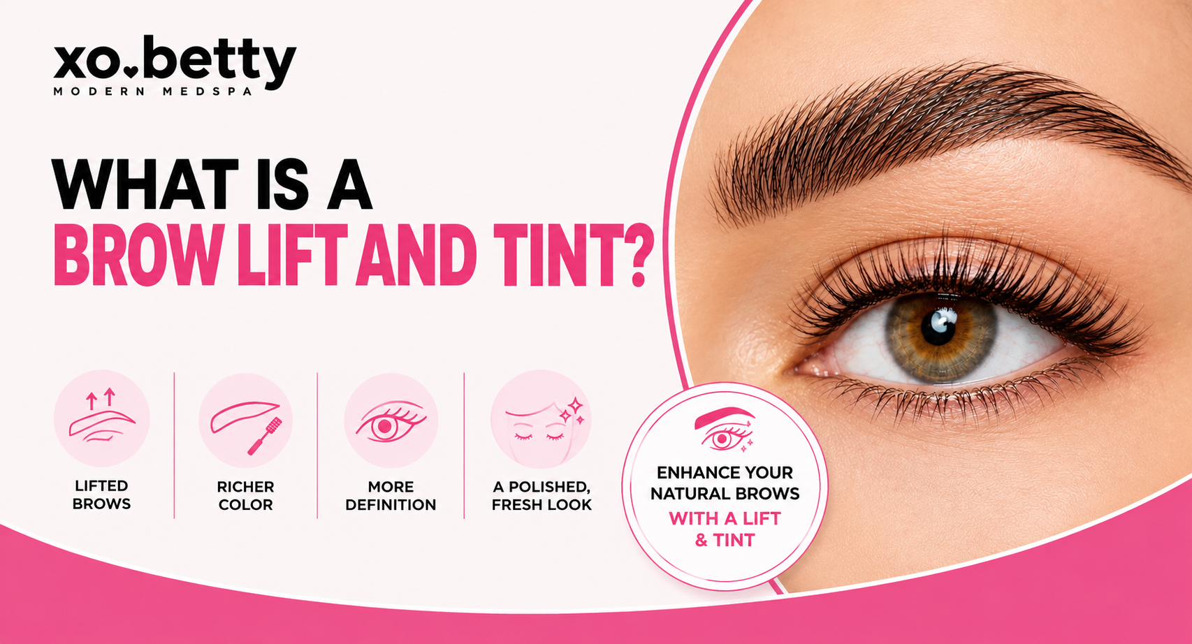 Brow Lift and Tint: